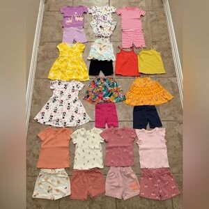 3T Girls Summer Clothes & PJ Bundle (Carter’s Old Navy Cat&Jack Pekkle Disney)